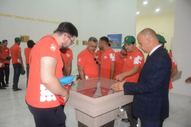 “Gənc qazilərin yay düşərgəsi” iştirakçıları Tərtər rayonunda ekskursiyada olublar