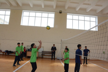 Ümummilli Lider Heydər Əliyevin anadan olmasının 103-cü ildönümünə həsr olunmuş voleybol yarışı keçirilib