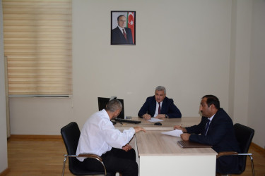 Rayon rəhbəri tərəfindən növbəti dəfə vətəndaşların müraciətləri dinlənilib