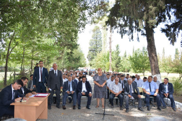 İcra başçısının Buruc kəndində səyyar qəbul görüşü keçirilib