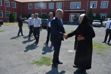 Tərtər Rayon İcra Hakimiyyətinin başçısı Müstəqim Məmmədovun növbəti səyyar-qəbul görüşü Yuxarı Qapanlı kəndində keçirilib