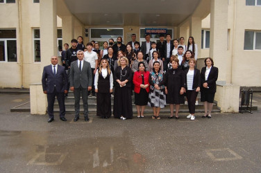 Tərtərdə “Konstitusiya və Suverenlik İli” çərçivəsində “Ailə və məktəb əməkdaşlığının rolu: milli dəyərlərin qorunması” və “Ailəm-həyat məktəbim...Məktəbim doğma ailəm” mövzularında tədbir keçirilib