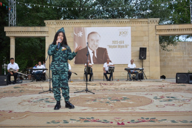 Tərtərdə Ümummilli Lider Heydər Əliyevin birinci dəfə hakimiyyətə gəldiyi gün münasibəti ilə konsert proqramı təşkil olunub