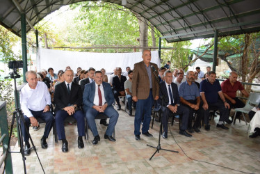 Rayon rəhbərinin növbəti səyyar-qəbul görüşü Soyulan kəndində keçirilib