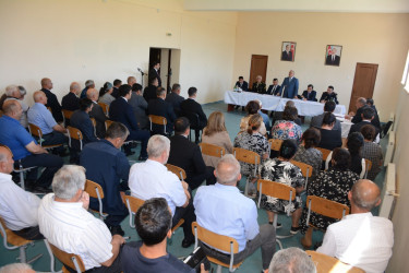 İcra başçısının Bala Kəngərli kəndində səyyar-qəbul görüşü olub