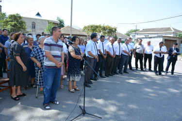 Rayon rəhbərinin növbəti səyyar qəbul-görüşü şəhərin şəhid Nicat İsgəndərov, Vasif Hüseyinov və Nəriman Nərimanov küçələrində keçirilib.