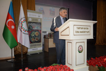 20 oktyabr 2025-ci il tarixdə-Beynəlxalq Kulinariya Günündə Tərtərdə “XIX Əsr İrəvan Mətbəxi” kitabının təqdimatı olub