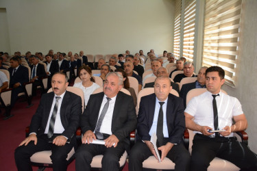 Tərtər rayonunda kənd təsərrüfatının inkişafına dair Qərargahın ilk iclası keçirilib