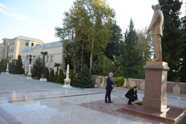 Kənd Təsərrüfatı Naziri Məcnun Məmmədov Tərtərdə vətəndaşları qəbul edib
