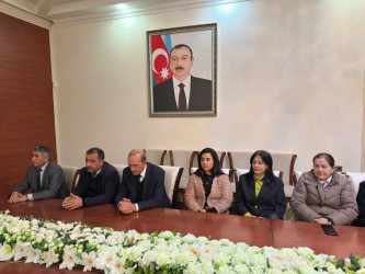 Tərtərdə “1 Mart Ümumdünya Mülki Müdafiə Günü” ilə əlaqədar “ Dayanıqlı və sabit gələcək naminə ekoliji risklərin idarə edilməsi”  mövzusunda tədbir keçirilib