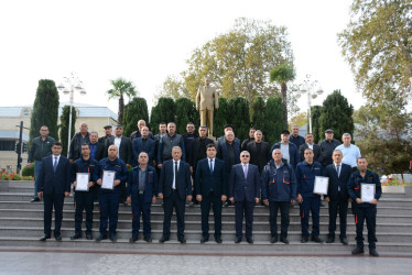Tərtərdə 20 oktyabr – Azərbaycan energetiklərinin peşə bayramı günü qeyd olunub
