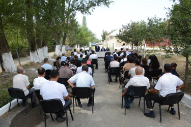 Rayon rəhbərinin növbəti səyyar-qəbul görüşü Səhlabad kəndində keçirilib