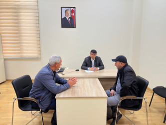 Tərtər Rayon İcra Hakimiyyətində mütəmadi olaraq vətəndaşların müraciətləri dinlənilir