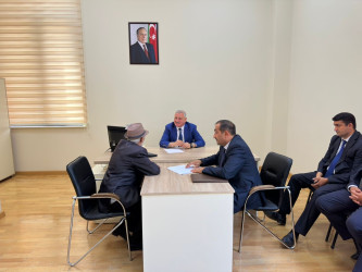 İcra başçısı tərəfindən növbəti dəfə vətəndaşların müraciətləri dinlənilib