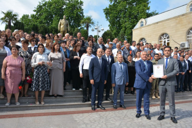 Tərtərdə Su təsərrüfatı və meliorasiya işçilərinin peşə bayramı qeyd olunub