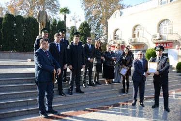 Tərtərdə Ədliyyə işçilərinin peşə bayramı qeyd olunub