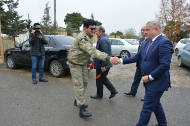 Rayon rəhbərinin Yuxarı Qaradağlı kəndində növbəti səyyar qəbul-görüşü keçirilib