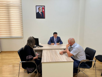 Tərtər Rayon İcra Hakimiyyətində mütəmadi olaraq vətəndaşların müraciətləri dinlənilir