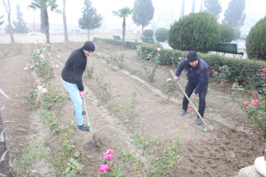 Tərtər şəhərində mütamadi olaraq təmizlik işləri aparılır