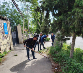 Tərtər şəhəri ərazisində iməclik aksiyası keçirilib
