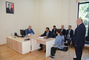 Rayon rəhbəri tərəfindən növbəti dəfə vətəndaşların müraciətləri dinlənilib