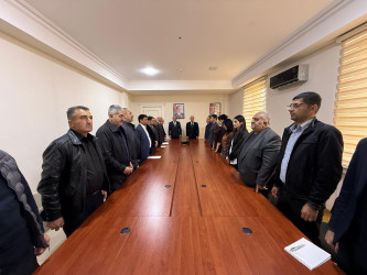 Tərtərdə “Ümummilli Lider və memarlıqda milli üslub” mövzusunda “dəyirmi masa” keçirilib