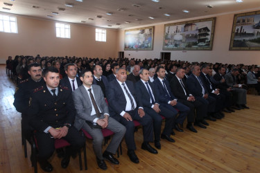 “Təhsil müəssisələrində zorakılığın qarşısının alınması” və “Zərərli vərdişlərlə mübarizə” mövzusunda konfrans keçirilib