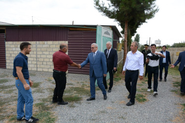 Rayon rəhbəri “Konstitusiya və Suverenlik İli” çərçivəsində Soyulan və Hacallı kəndindən olan şəhid ailələri və qazilərlə görüş keçirib