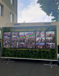 Tərtərdə “Əsgərə məktub” layihəsi həyata keçirilib