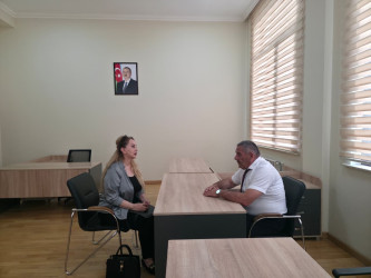 Tərtər Rayon İcra Hakimiyyətində mütəmadi olaraq vətəndaşların müraciətləri dinlənilir