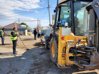 Ələsgərli kənd sakinlərinin müraciəti həll olunub