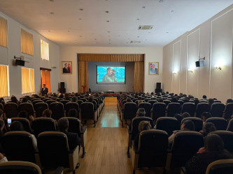 “Konstitusiya və Suverenlik İli” çərçivəsində 8 noyabr Zəfər gününün 5-ci ildönümü münasibəti ilə Hadrut döyüşləri ilə bağlı film nümayiş  etdirilib