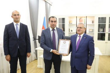 Tərtərdə Qarabağ Regional Memarlıq və Şəhərsalma Baş İdarəsinin yaradılmasının 5 illiyinə həsr olunmuş tədbir keçirilib