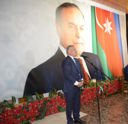 Tərtərdə Ümummilli Liderin anım günü münasibətilə ehsan süfrəsi açılıb