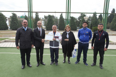 8 Noyabr-Zəfər günü"nə həsr olunmuş Mİni futbol idman növü üzrə yarış başa çatıb