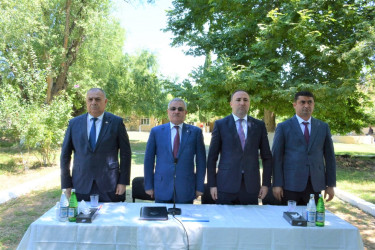 Tərtər Rayon İcra Hakimiyyətinin başçısı Müstəqim Məmmədovun növbəti səyyar-qəbul görüşü Qaynaq kəndində keçirilib
