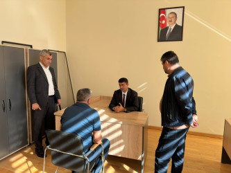 Tərtər Rayon İcra Hakimiyyətində mütəmadi olaraq vətəndaşların müraciətləri dinlənilir