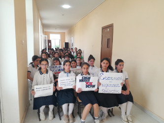 Tərtərdə “Erkən nikahın və qohumlar arasında nikahın mənfi nəticələri” və “Təhsil müəssələrində zorakılığın qarşısının alınması” mövzusunda tədbir keçirilib