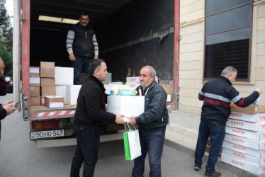 Milli Məclisin deputatı Ağalar Vəliyev Novruz bayramı münasibətilə ağsaqqalları təbrik edib onlara bayram sovqatları göndərib