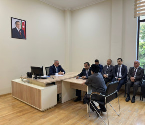 Rayon rəhbəri tərəfindən növbəti dəfə vətəndaşların müraciətləri dinlənilib