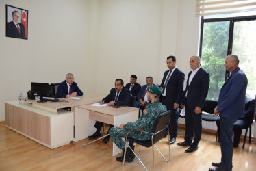 Rayon rəhbəri tərəfindən növbəti dəfə vətəndaşların müraciətləri dinlənilib
