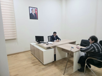 Tərtər Rayon İcra Hakimiyyətində mütəmadi olaraq vətəndaşların müraciətləri dinlənilir