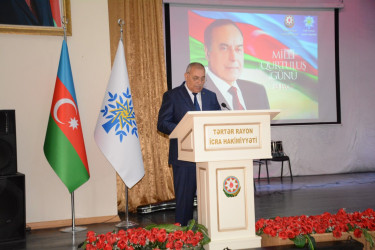 Tərtərdə Milli Qurtuluş Gününə həsr olunmuş ümumrayon tədbiri keçirilib