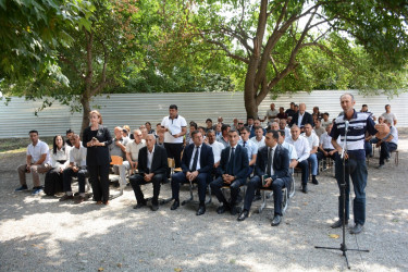 Tərtər Rayon İcra Hakimiyyətinin başçısı Müstəqim Məmmədovun növbəti səyyar-qəbul görüşü İrəvanlı kəndində keçirilib