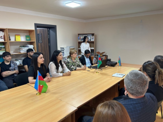 “Azərbaycan Respublikasında sosial xidmətin inkişafına dair 2023–2026-cı illər üçün Dövlət Proqramı”nın 8.5.2. maddəsinə əsasən Himayədar ailə institutunun inkişafına hədəfləri mövzusunda tədbir keçirilib.