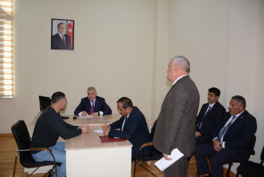 Rayon rəhbəri tərəfindən növbəti dəfə vətəndaşların müraciətləri dinlənilib