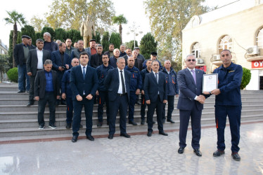 Tərtərdə 20 oktyabr – Azərbaycan energetiklərinin peşə bayramı günü qeyd olunub