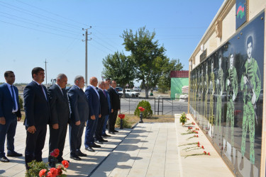 İcra başçısının Sarıcalı kəndində səyyar qəbul-görüşü keçirilib