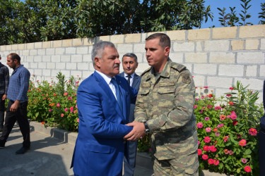 İcra başçısı Vətən Müharibəsi şəhidi Şahbazov Ruslan Mahir oğlunun ikinci ildönümü ilə əlaqədar yas mərasimində iştirak edib