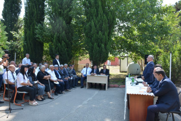 İcra başçısının Seydimli kəndində səyyar qəbul görüşü keçirilib